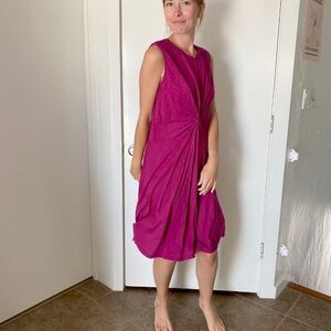 Pink cotton sundress